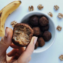 banana bread balls