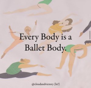 a balanced diet for a dancer