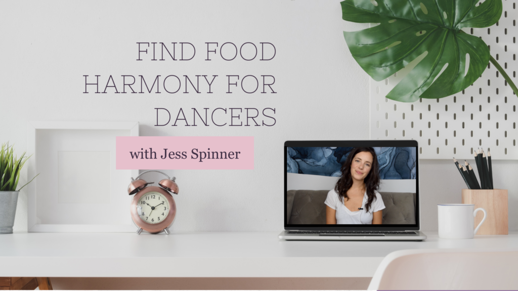 emotional eating online course for dancers