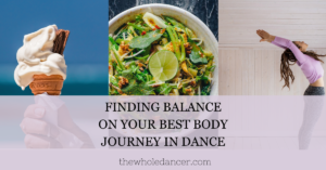 body journey in dance