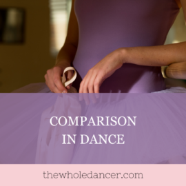 comparison in dance
