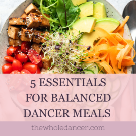 balanced dancer meals