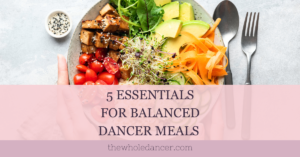 balanced dancer meals