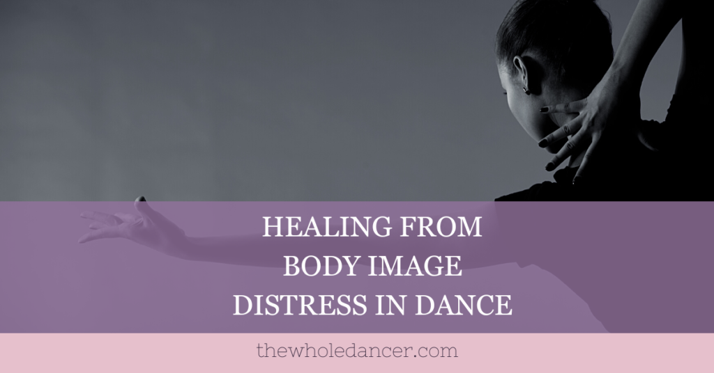 body image distress in dance