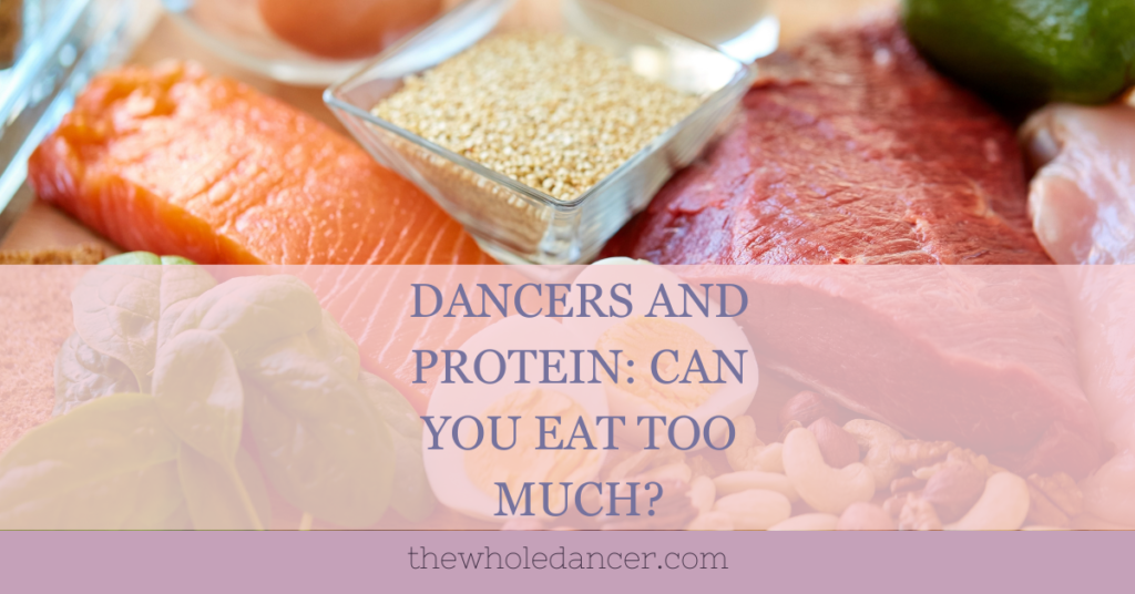 dancers and protein